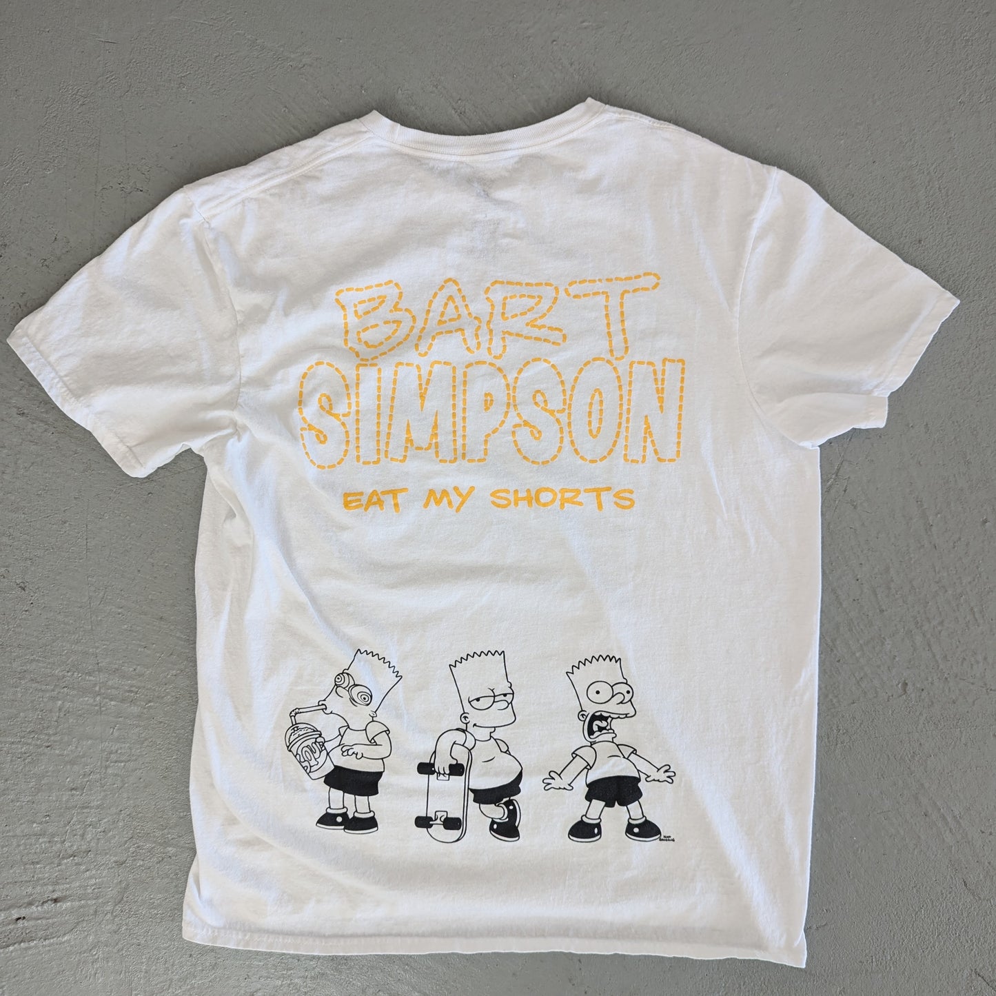 Bart Simpson "Eat My Shorts" x PWPG Front Tag