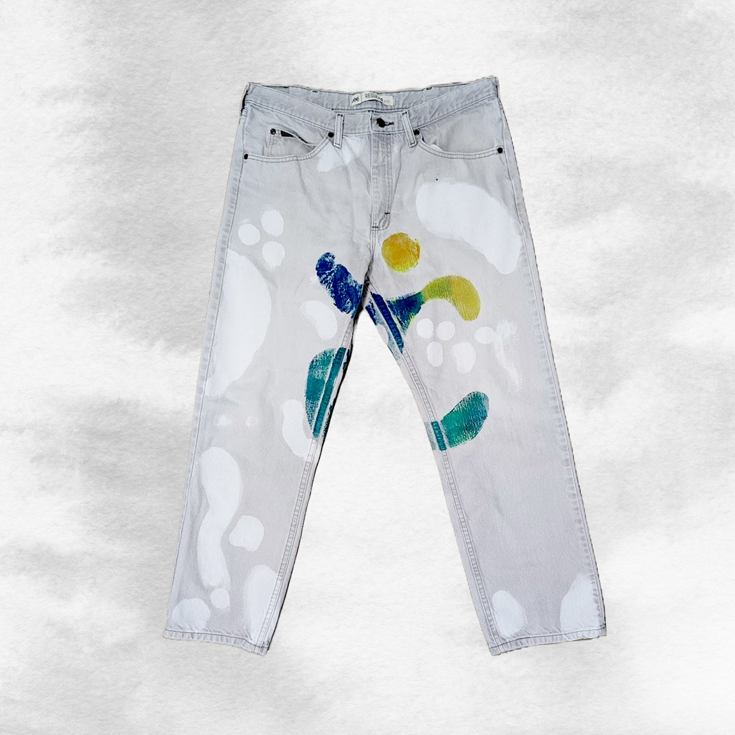 Lee x Parkway Playground Vintage Custom Denim "Running Man"