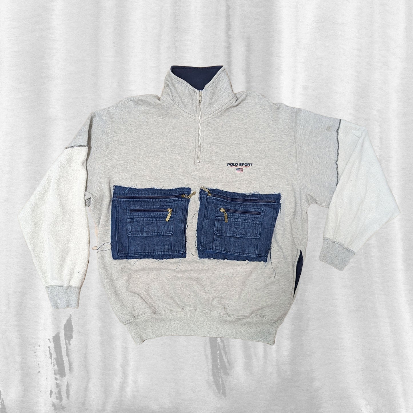 Y2k Polo Ralph Lauren Rework Sweater (L)